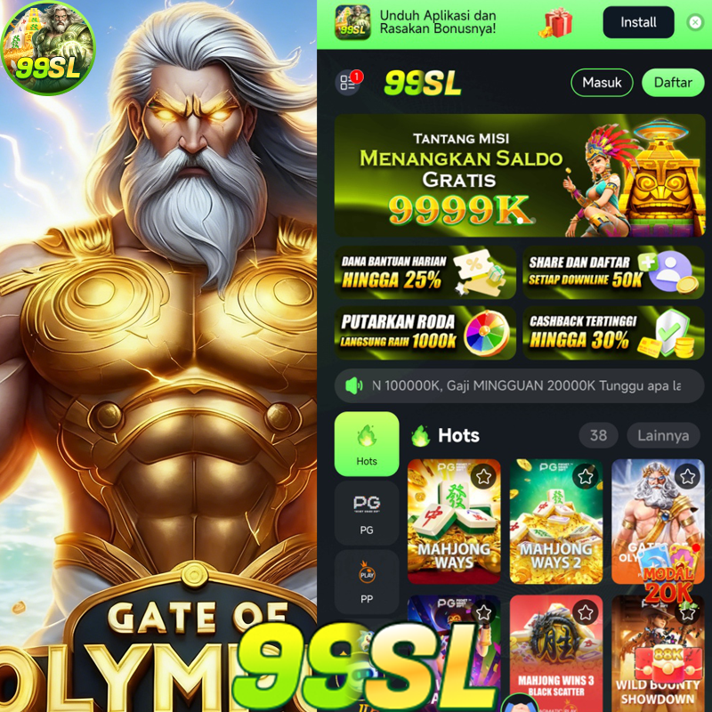 99SL - Game Slot Online dengan Beragam Tema dan Fitur Bonus